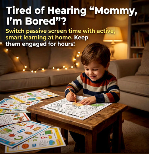 The Ultimate " Off- Screen" Learning Kit For Kids